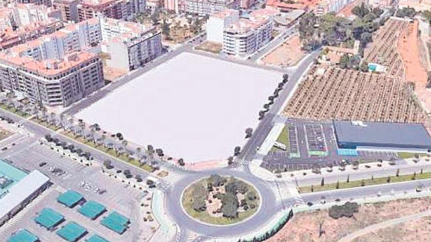 Recreación del proyecto para urbanizar la parcela de la antigua La Joya.