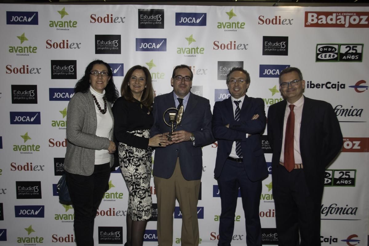 Gala Premio Empresario de  Badajoz 2015