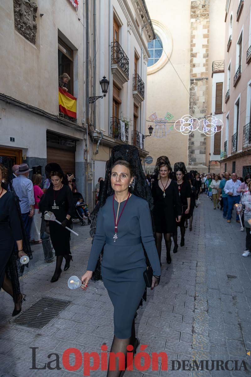 Procesión del Baño y parlamento en las Fiestas de Caravaca