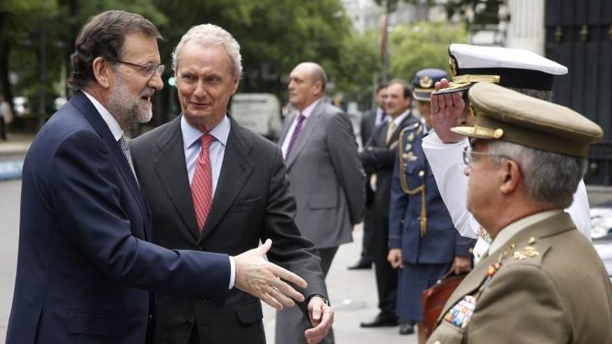 Rajoy ante la cúpula militar: &quot;España es una patria común por la que merece la pena sacrificarse&quot;