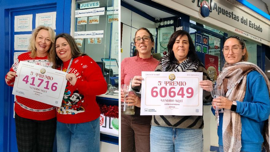 Vídeo | La Lotería de Navidad 2025 deja en Sevilla más de 800.000 euros en premios