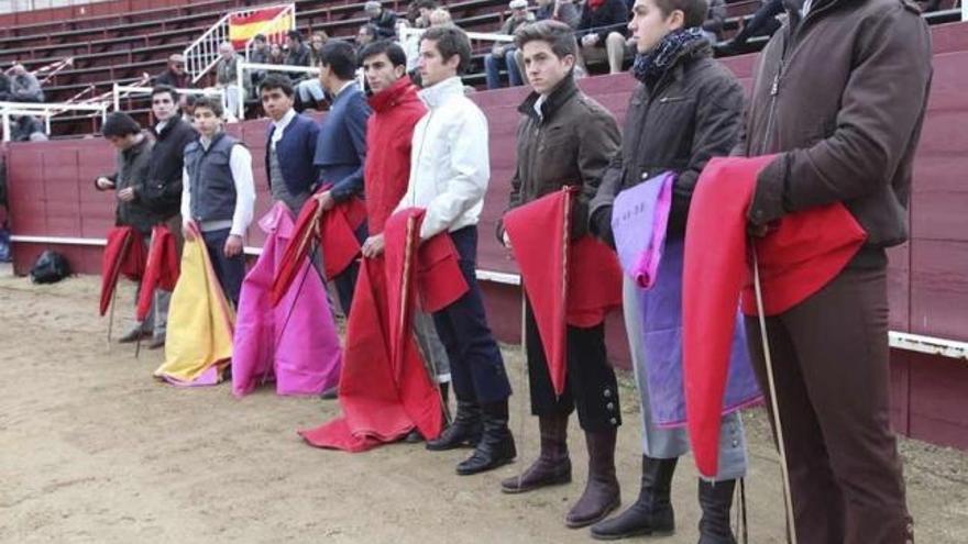 Algunos de los participantes en el Bolsín Taurino celebrado el año pasado en la provincia.