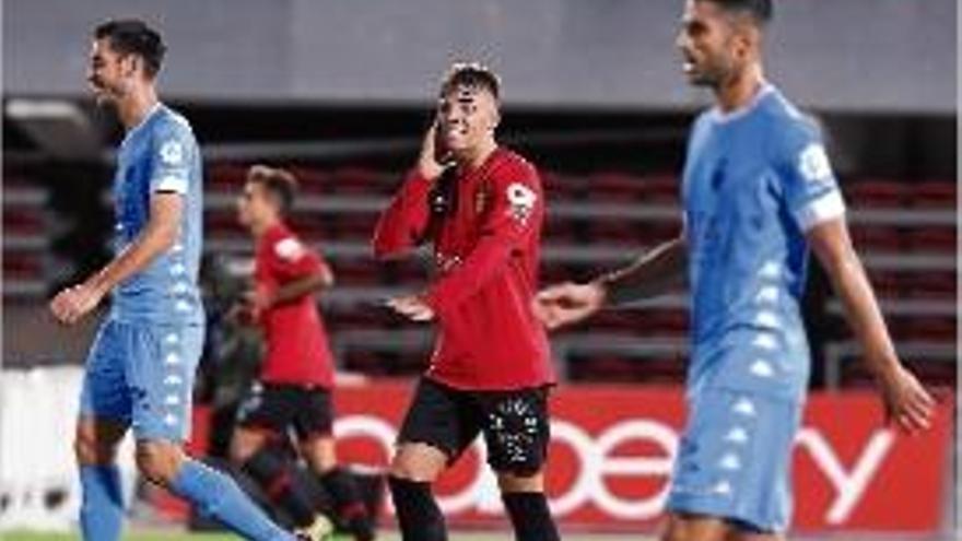 Alcalá i Juanpe no van poder evitar la derrota ahir a Mallorca.