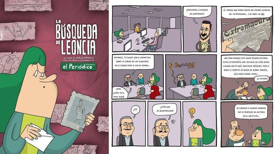 ‘La búsqueda de Leoncia’, un tebeo para aprender más sobre la historia de la región