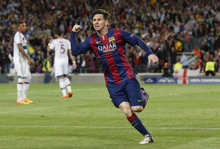 El segundo gol de Messi al Bayern, en imágenes