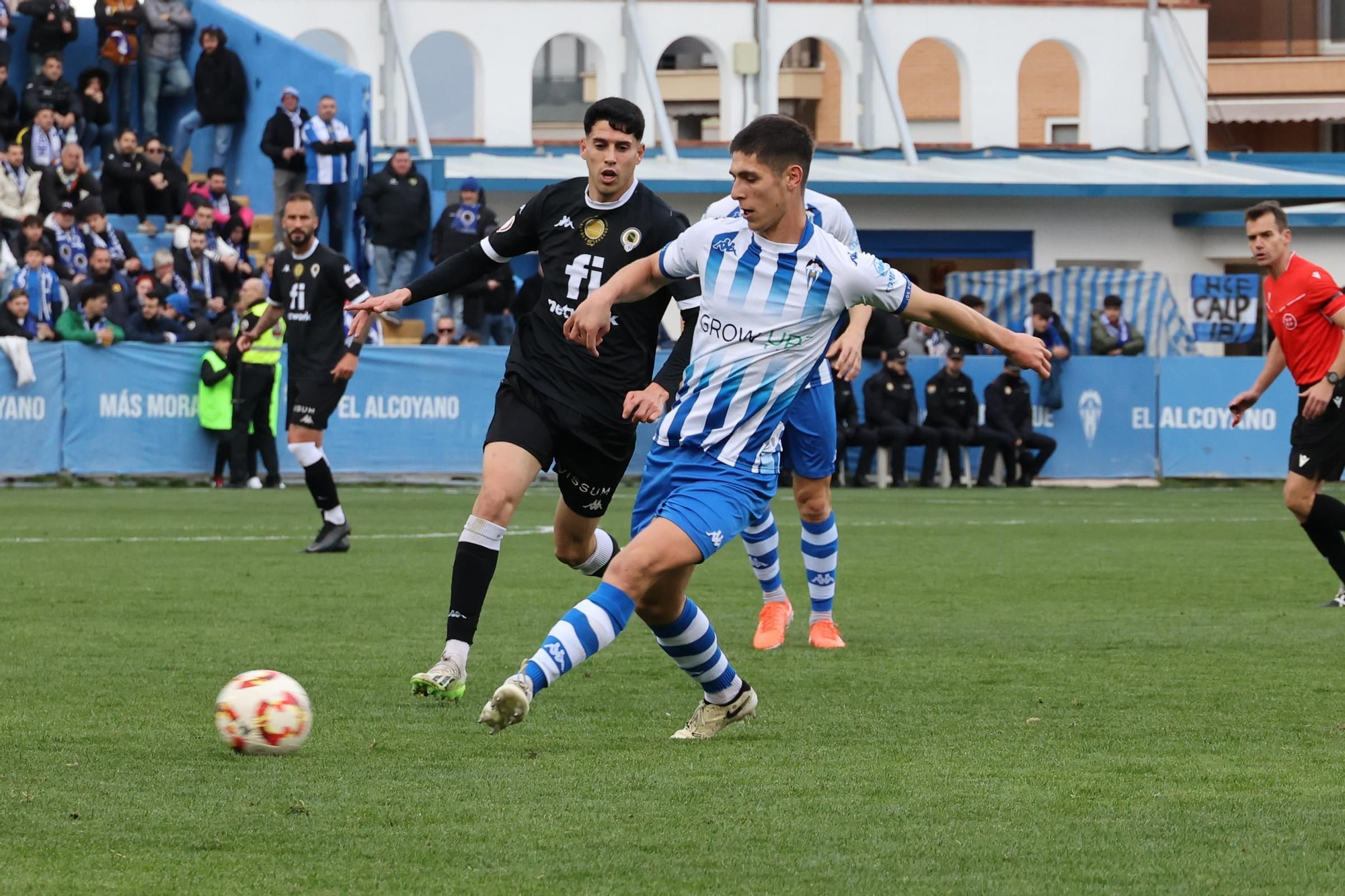 Las mejores imágenes del partido Alcoyano - Hércules