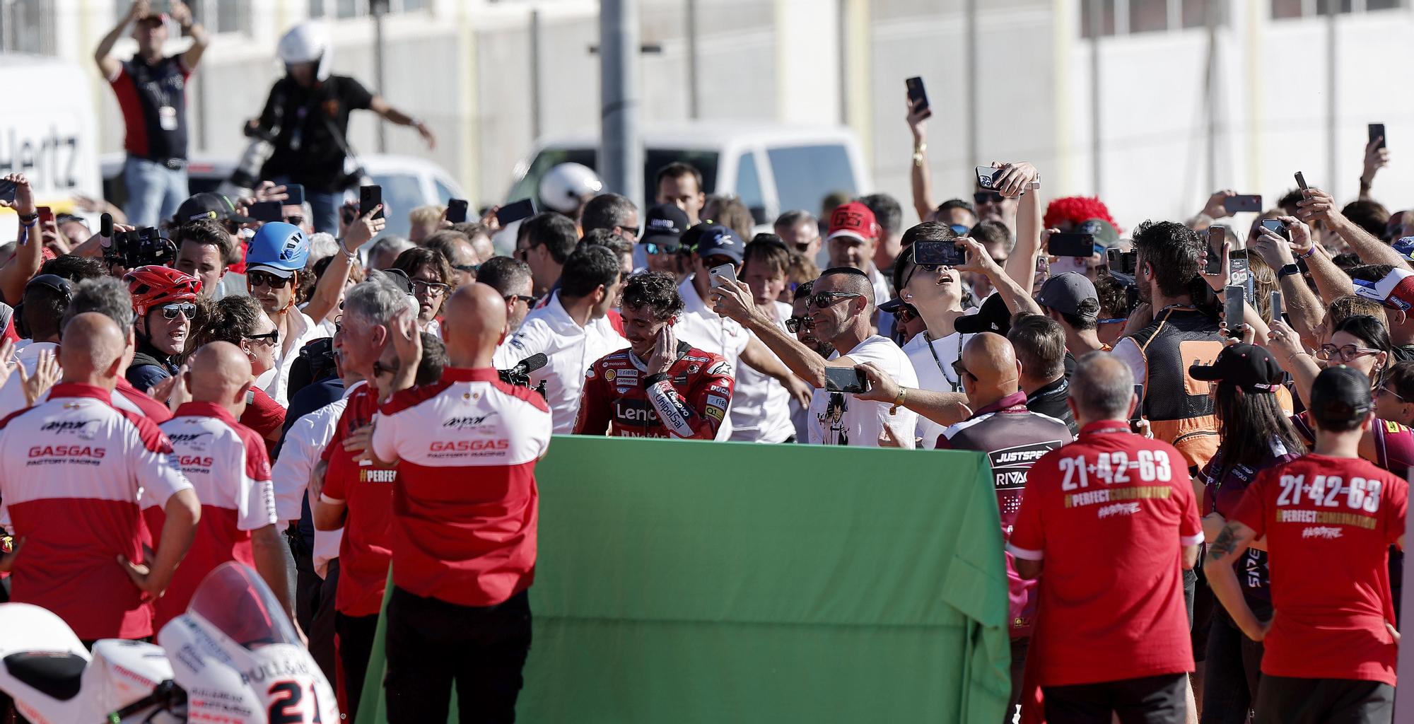 Las celebraciones de los campeones