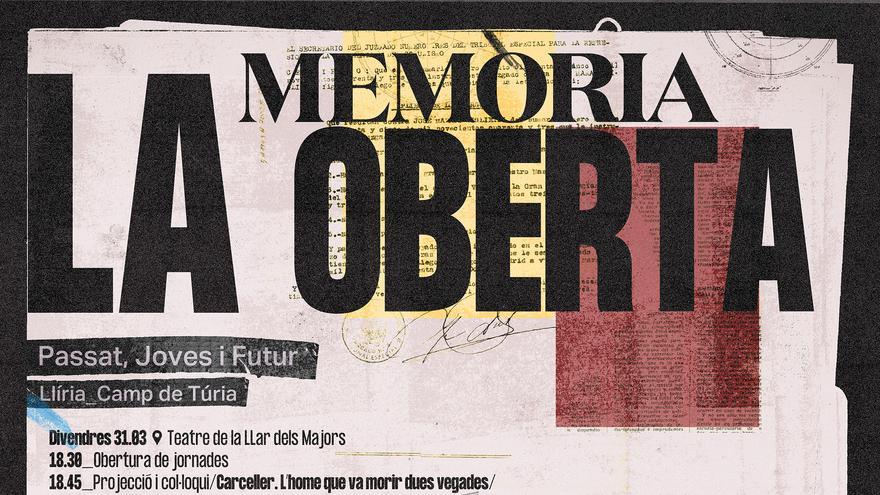 La Concejalía de Memoria Democrática de Llíria organiza las jornadas “La memòria oberta”