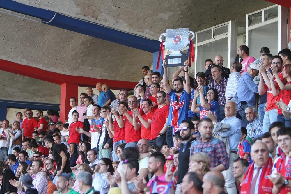 Un gol del delantero Adrián le dio el título copero a los unionistas ante más de mil aficionados en O Couto