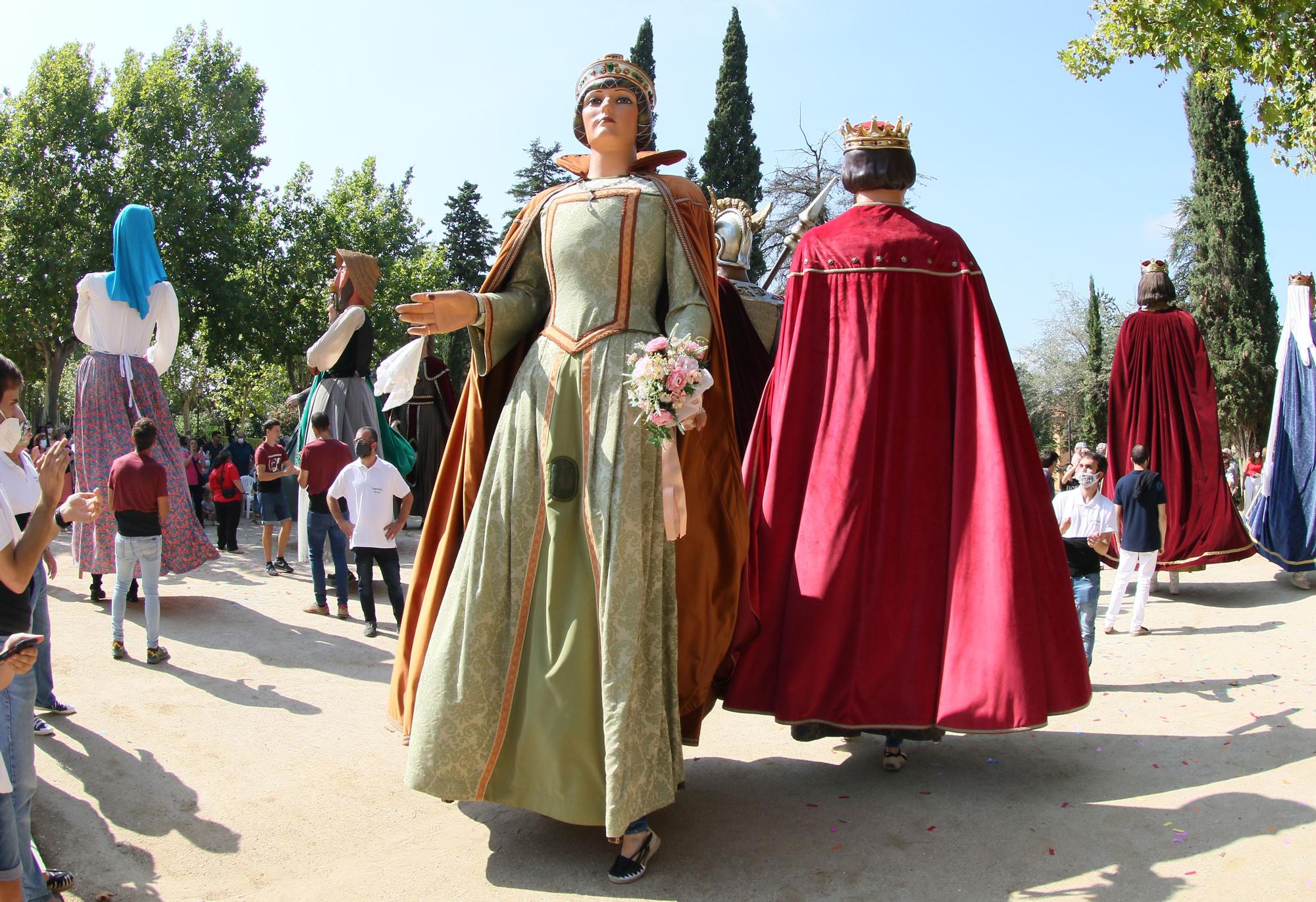 Festa dels 40 anys del gegants reis a Sallent