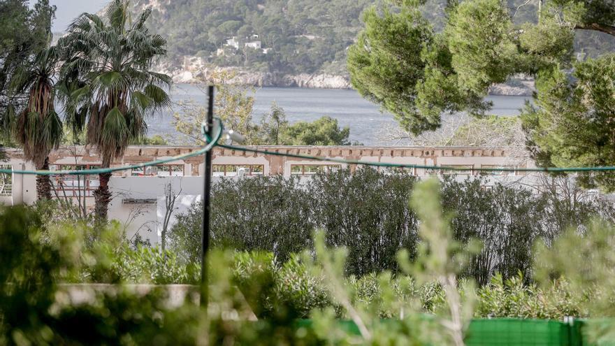 Obras de reforma del Hotel Formentor