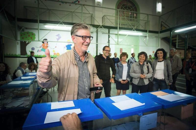 Jornada electoral en Aragón