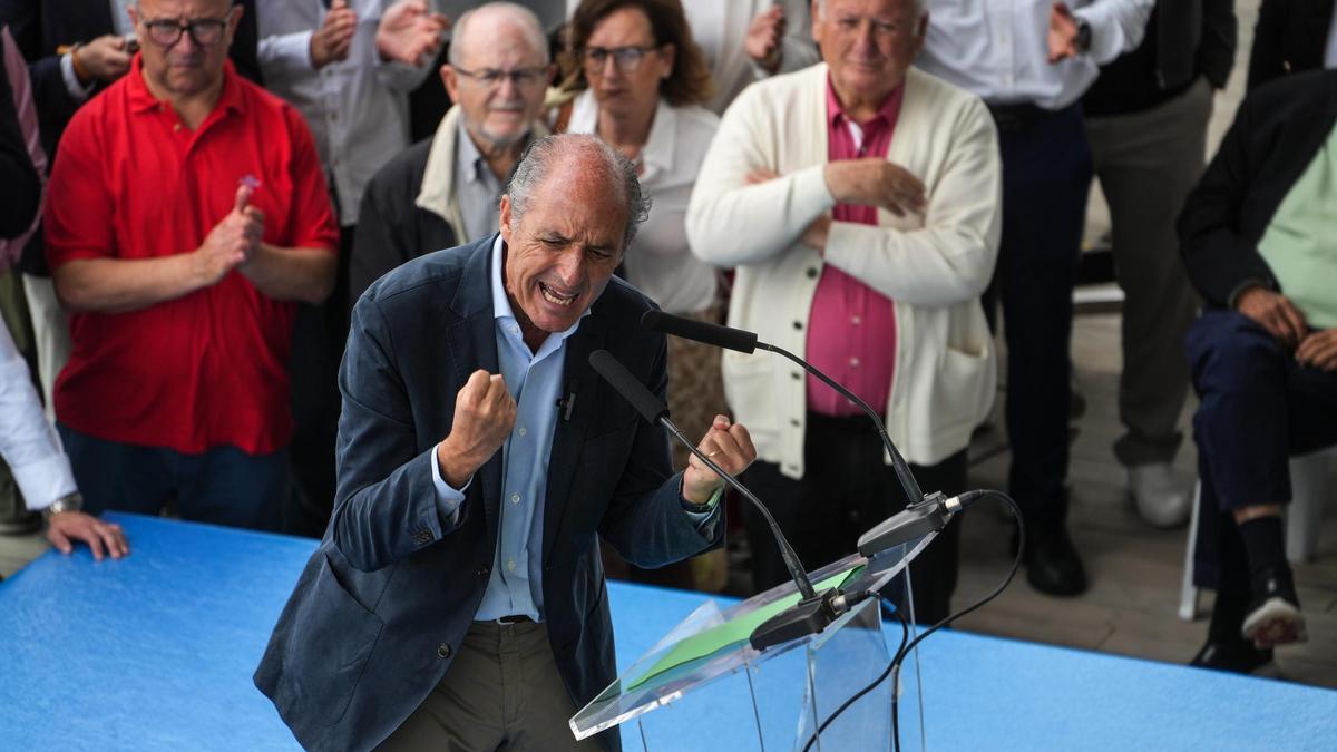 Camps organiza otro gran acto para reclamar a Génova el congreso del PP de la Comunidad Valenciana