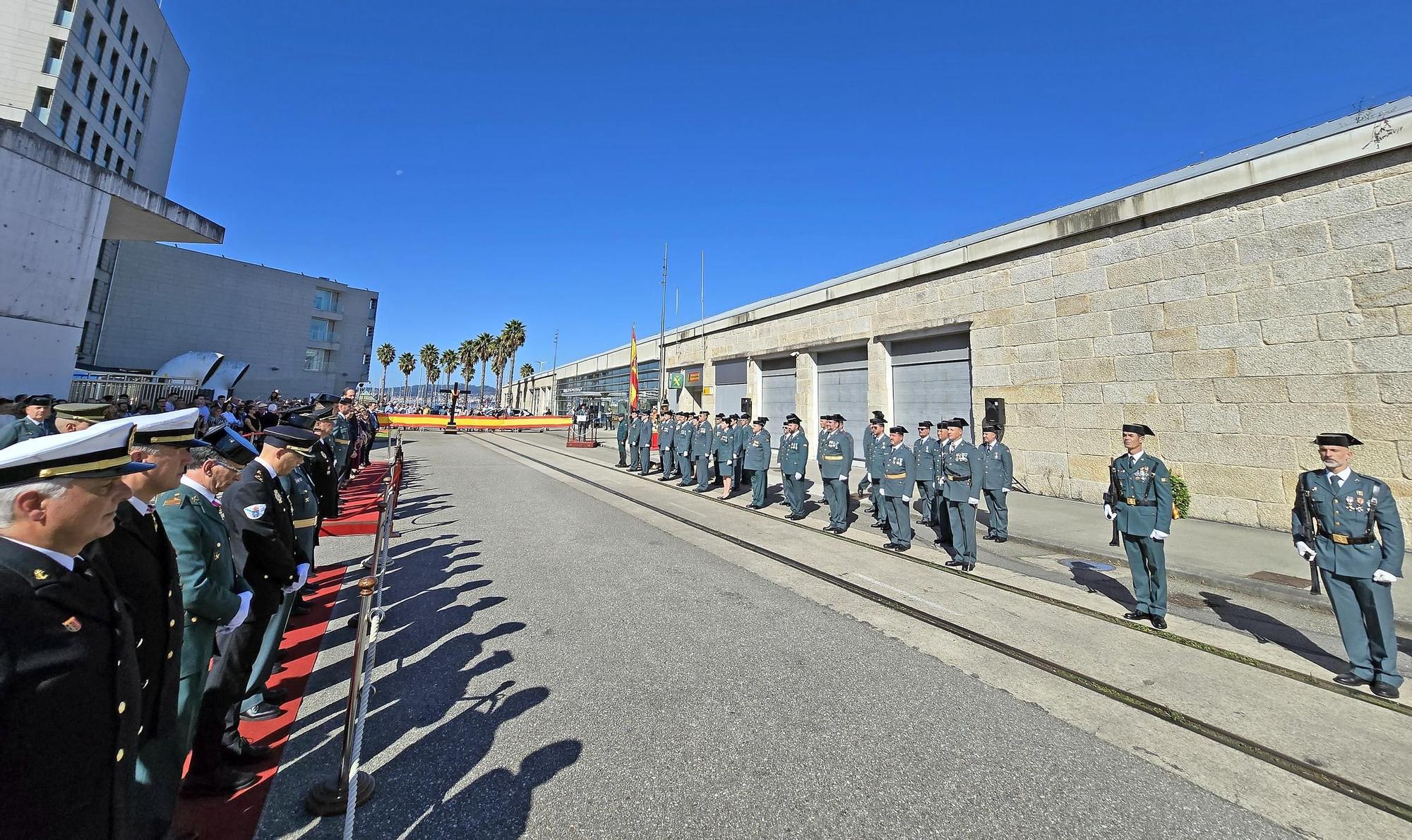 La Guardia Civil celebra en Vigo el día de su patrona, la Virgen del Pilar