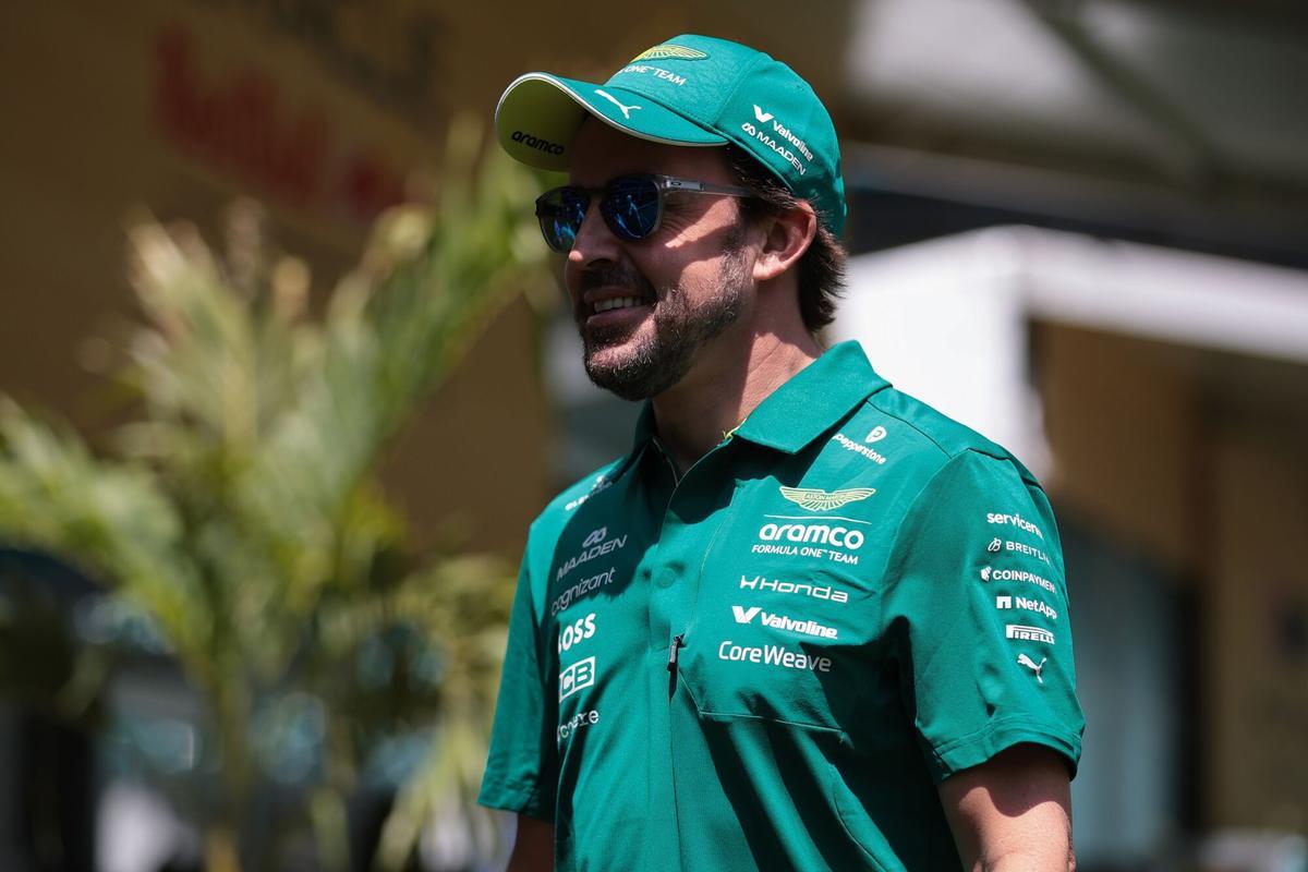 Fernando Alonso, en Miami