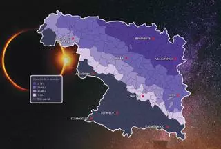 Llegó el día: cómo ver el eclipse en la provincia de Zamora