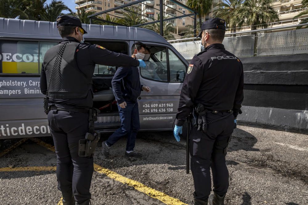 Coronavirus en Mallorca: La Policía contra la picaresca para esquivar las restricciones de movimientos