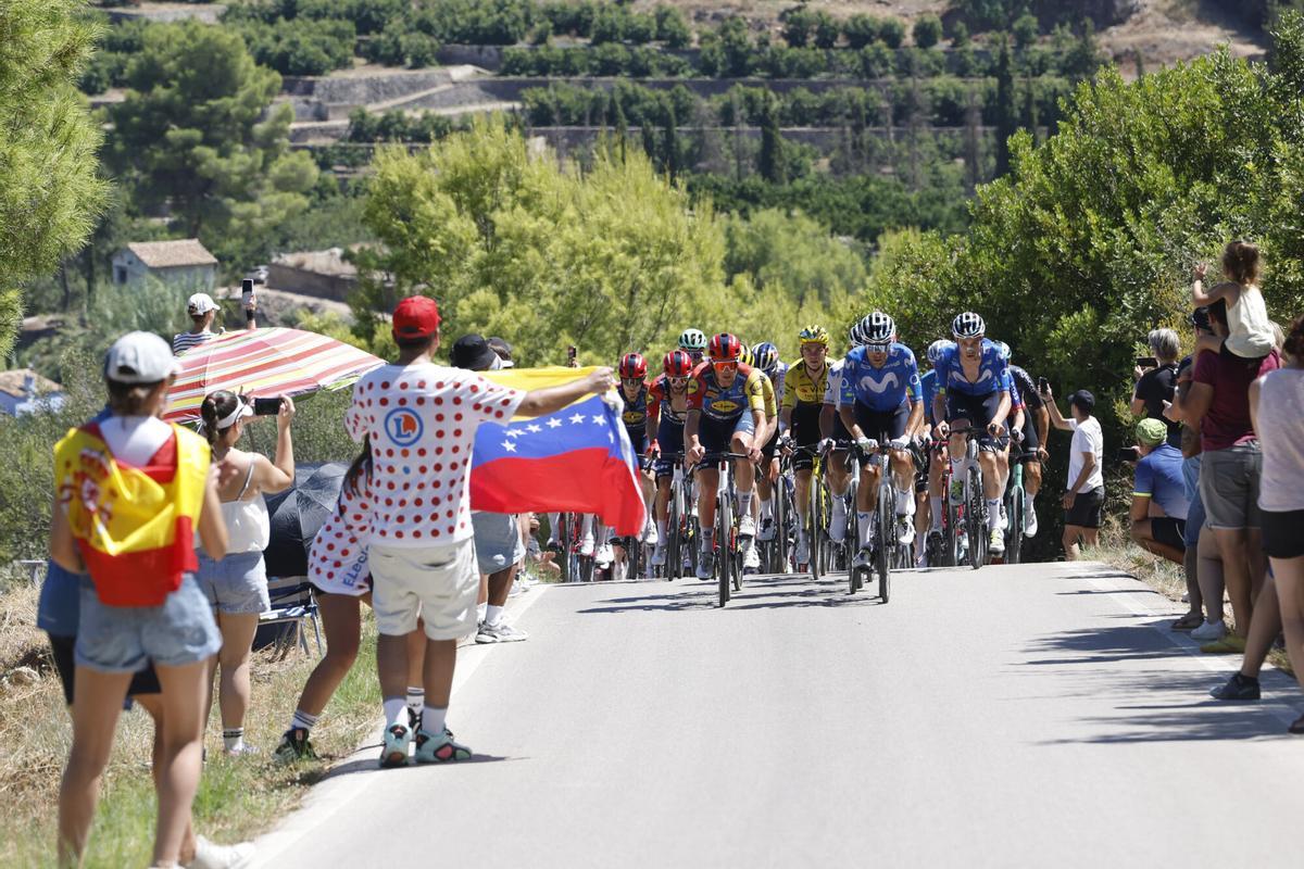 La etapa 9 de la Vuelta a España, en imágenes.