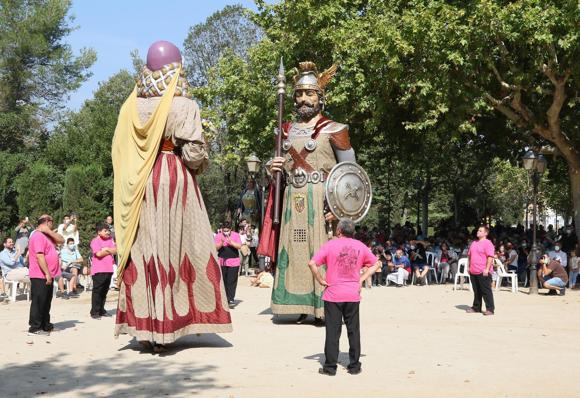 Festa dels 40 anys del gegants reis a Sallent