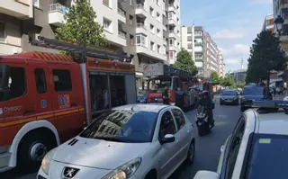 Alarma en Valentín Masip al incendiarse la cocina de una vivienda