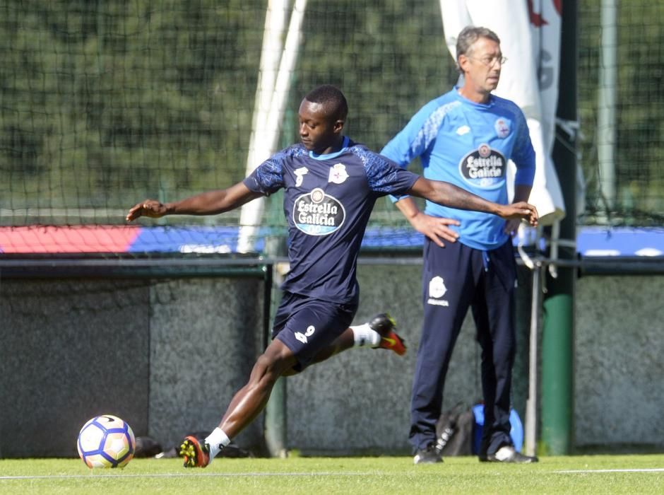 Cuarto entrenamiento de la semana - El domingo, el Dépor recibe al Athletic en Riazor.