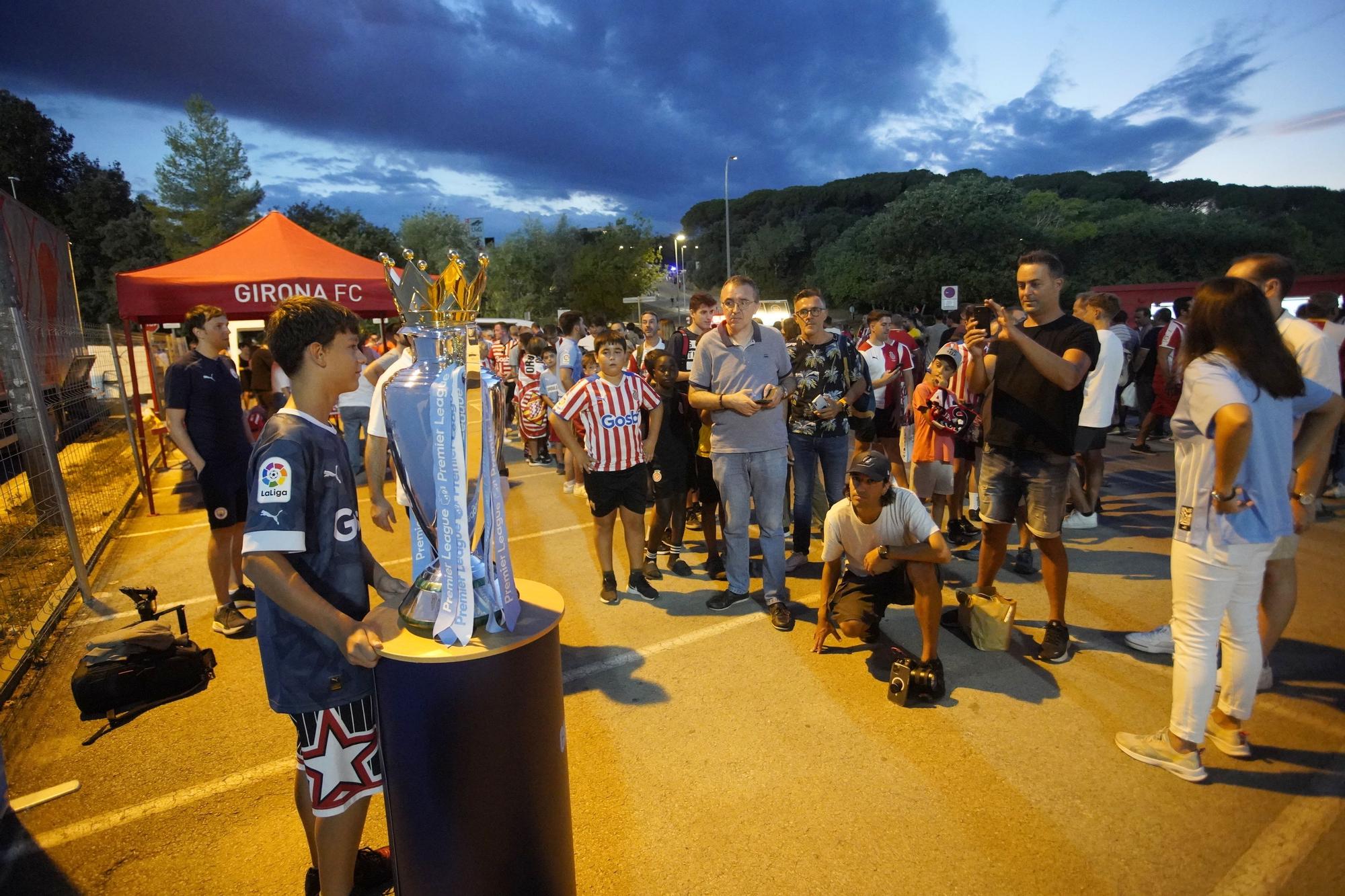 L'afició omple Montilivi en el retorn a Primera del Girona