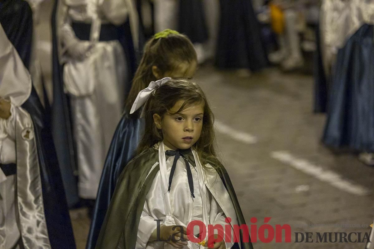 Los niños toman las calles de Caravaca en la procesión de Lunes Santo