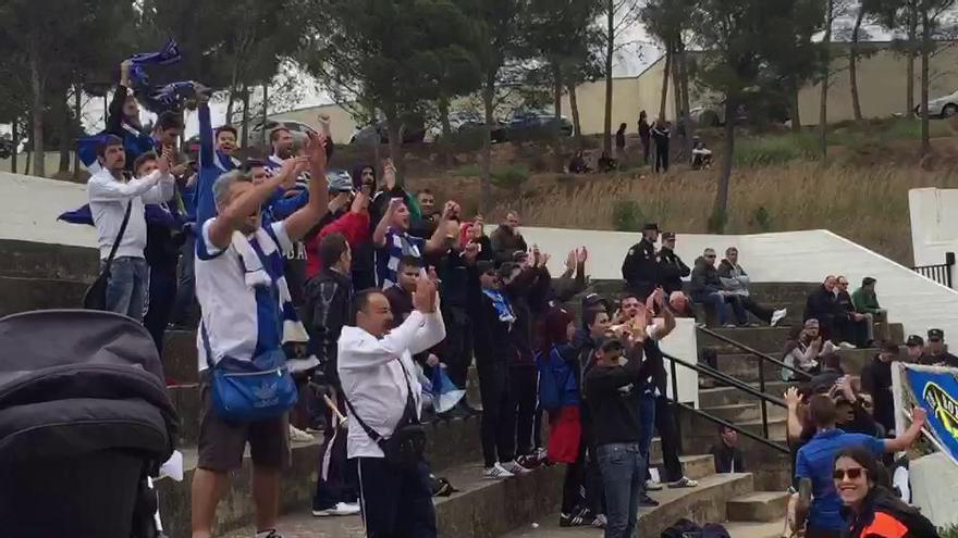 Aficionados del Hércules en Tudela