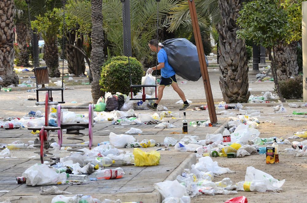 Así ha quedado la ciudad de Elche