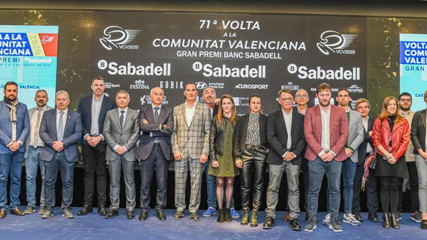 Foto de familia en la presentación