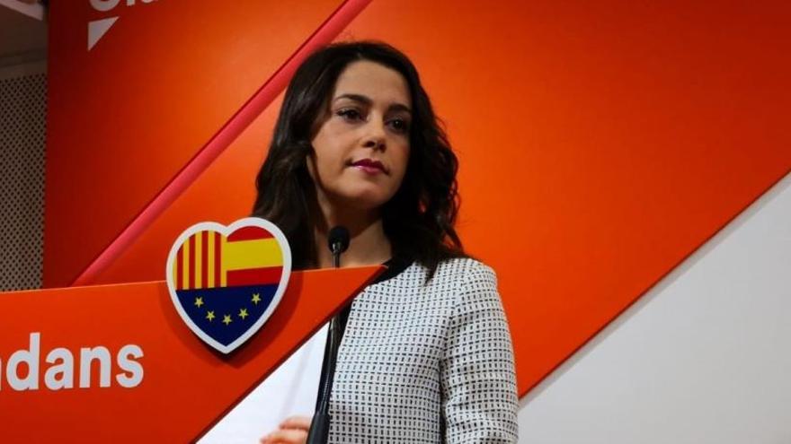 La líder de Cs en Catalunya, Inés Arrimadas.