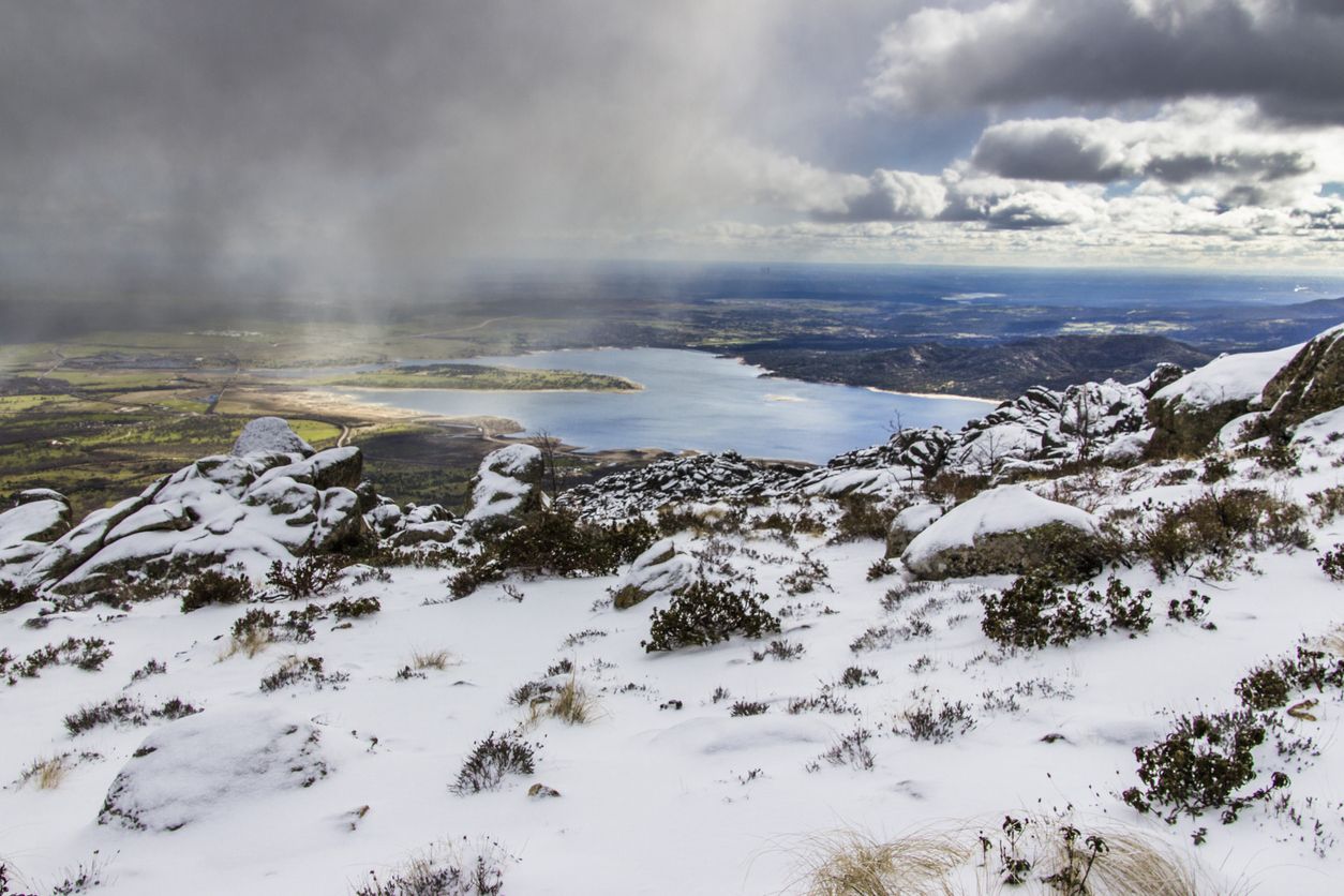 No hace falta salir de Madrid para disfrutar de paisajes como estos...