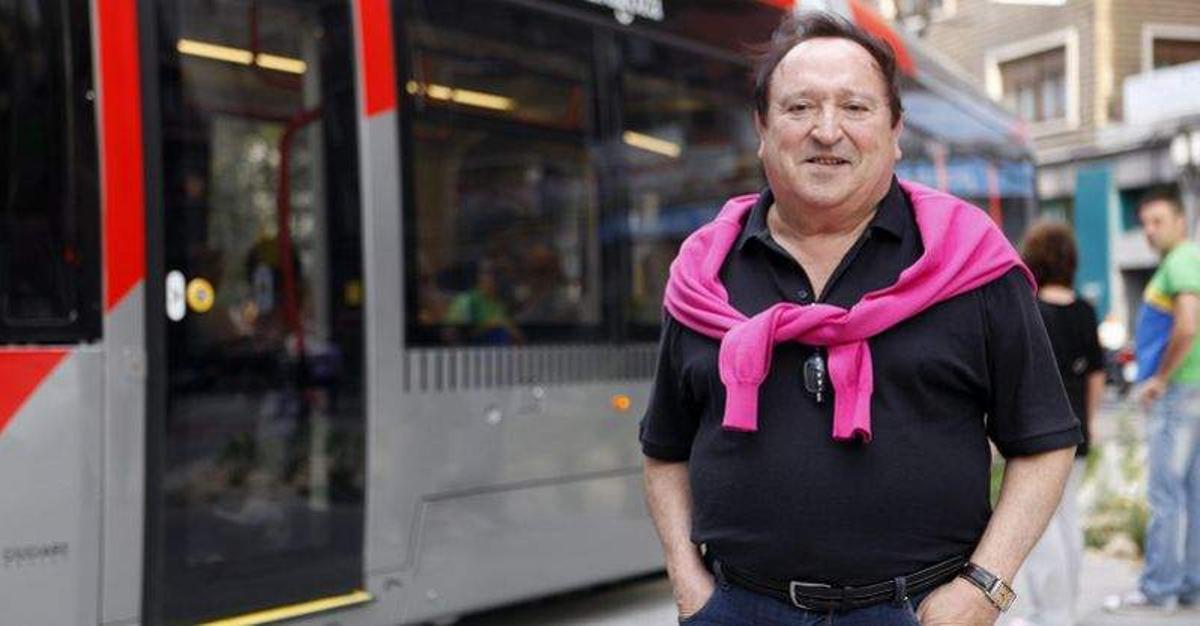 El aragonés Fernando Esteso en su Zaragoza natal.