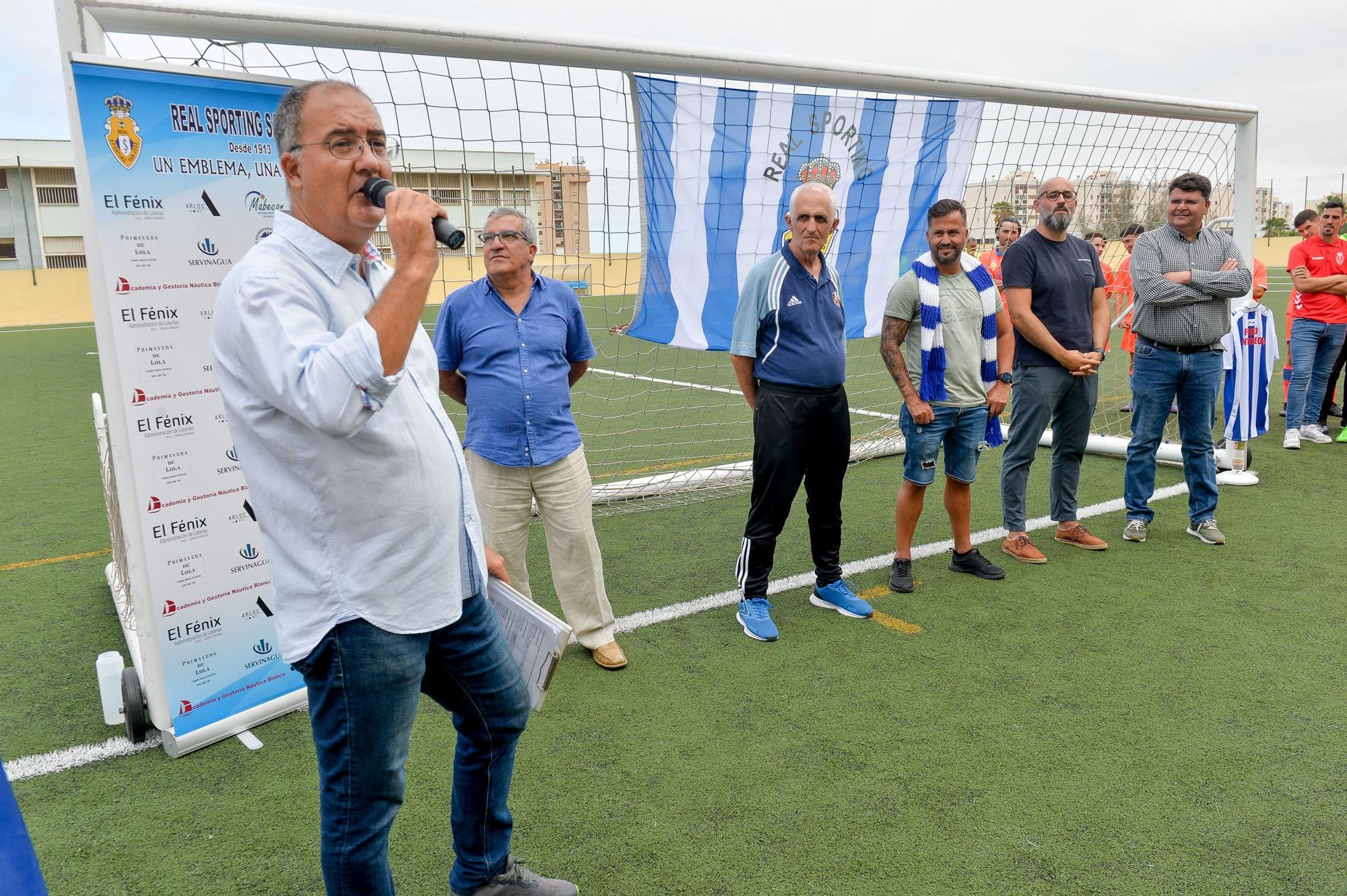 Homenaje al jugador Yeray Espino