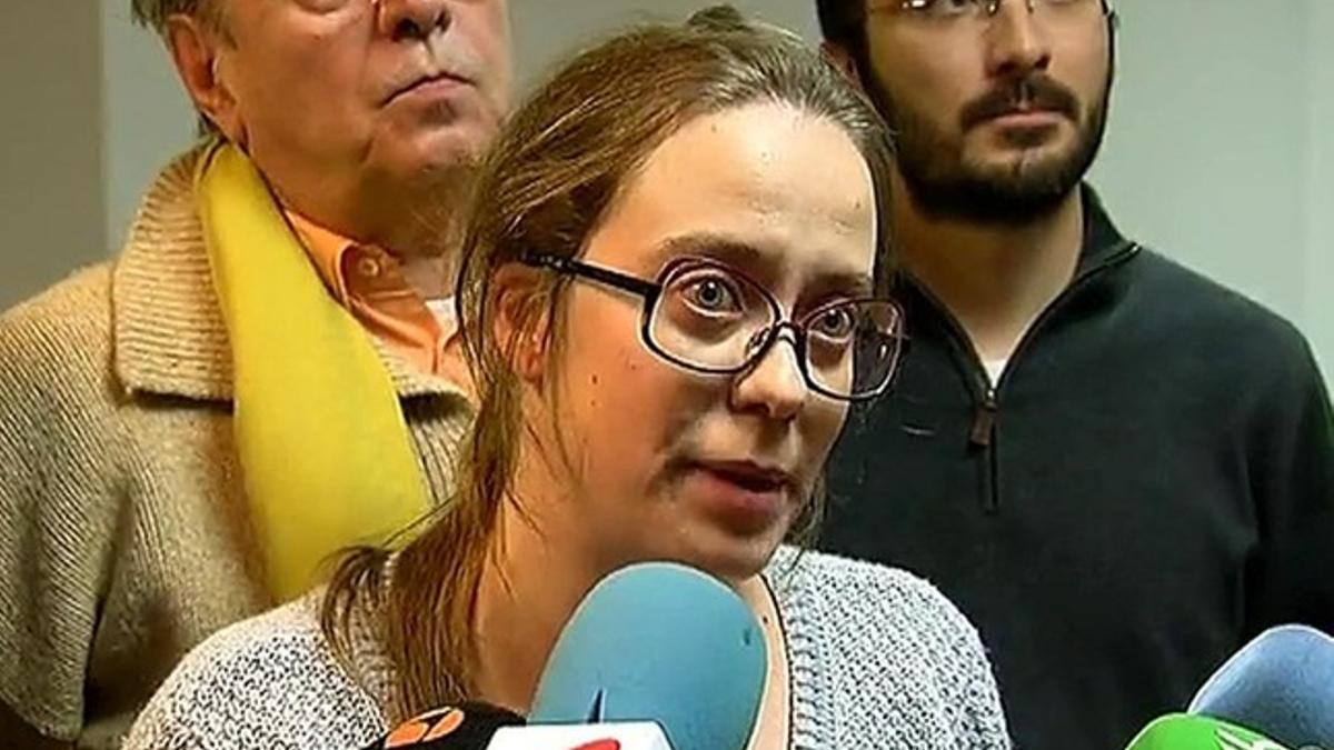 La diputada de la CUP Eulàlia Reguant