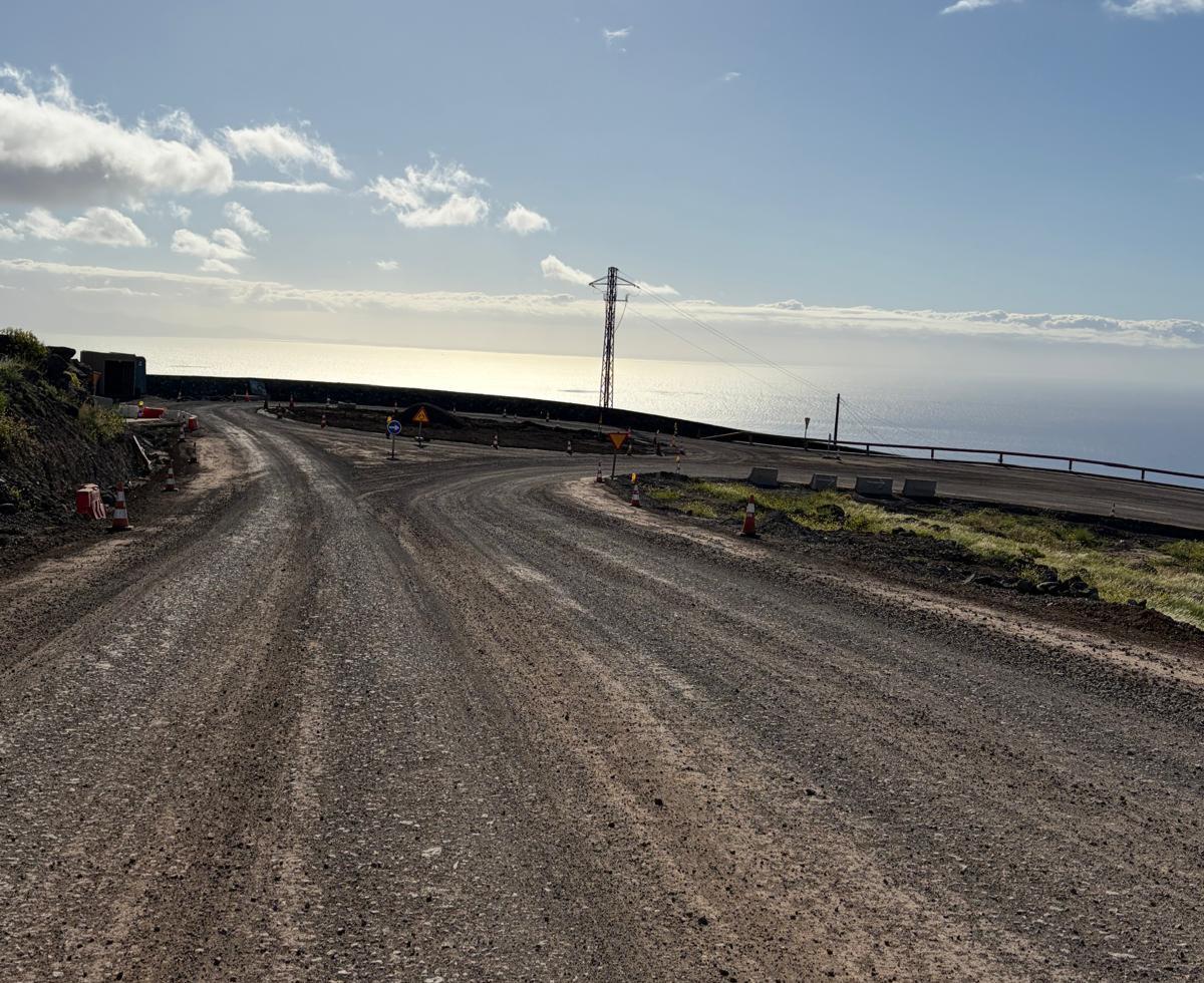 Estado que presentan las obras que se acometen en el municipio gomero de Alajeró.