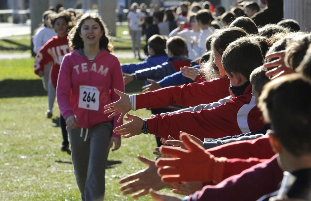 Cross escolar en Silleda: zancadas de convivencia