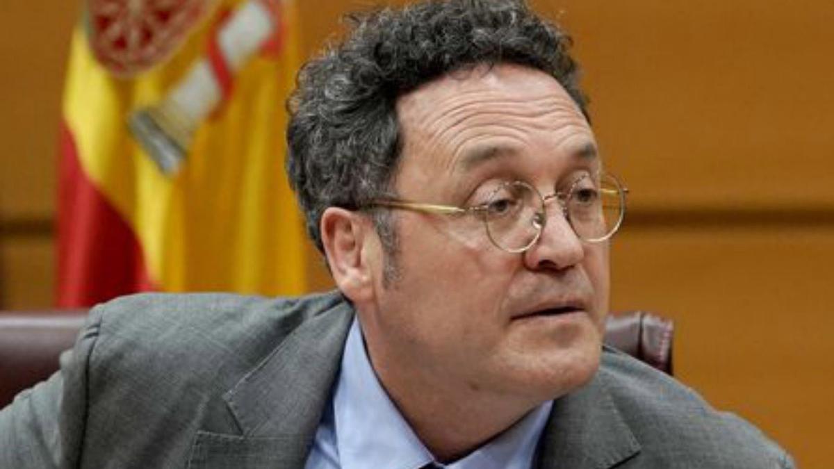 Álvaro García Ortiz, al Senat. | JOSÉ LUIS ROCA