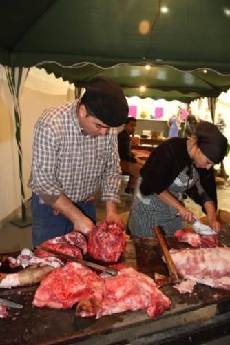 Matanza tradicional en Monfarracinos