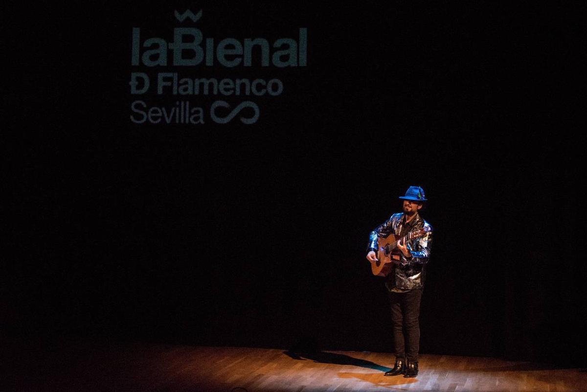 El guitarrista Canito, en Resonemos con la música, parte del ciclo Guitarra desnuda presentado en el Espacio Turina el 15 de septiembre