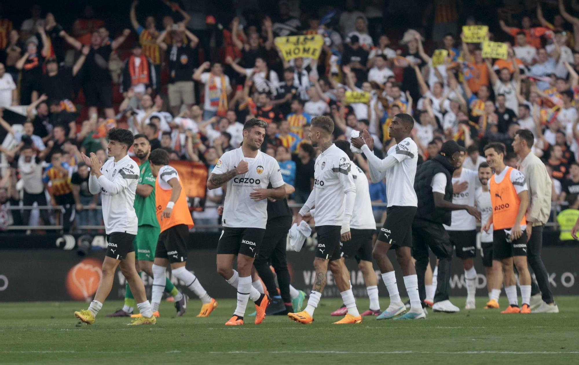 Valencia CF - Real Madrid en imágenes