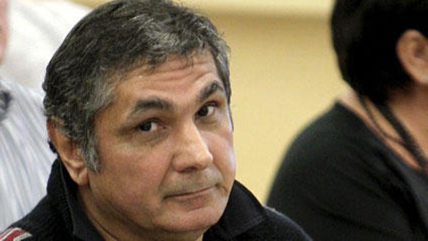 Fotografía de Kalashov durante el juicio por la denominada &quot;operación avispa&quot;.