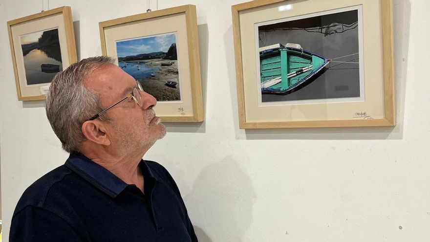 Carlos Cuesta acerca el mar y sus embarcaciones a Laviana