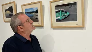 Carlos Cuesta acerca el mar y sus embarcaciones a Laviana