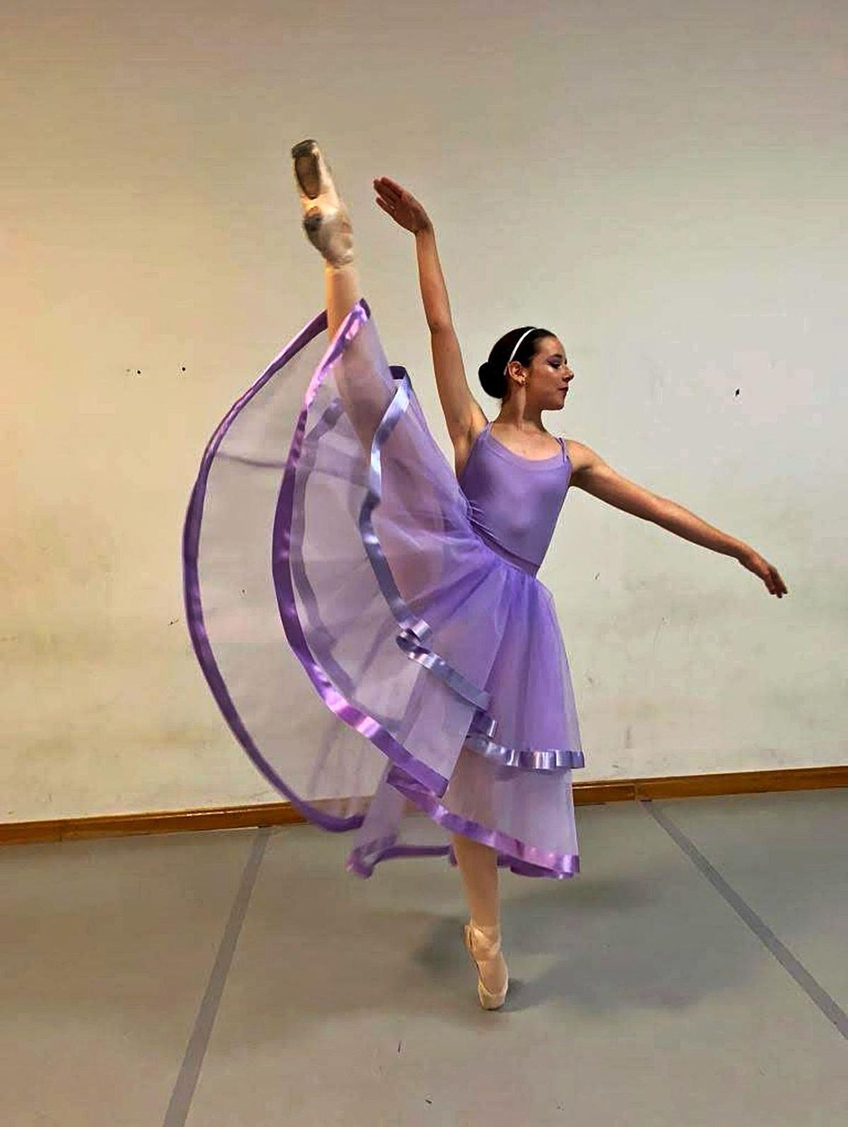 Irene Rodríguez, estudiante de Danza.    | ISABEL RODRÍGUEZ VALLEJO