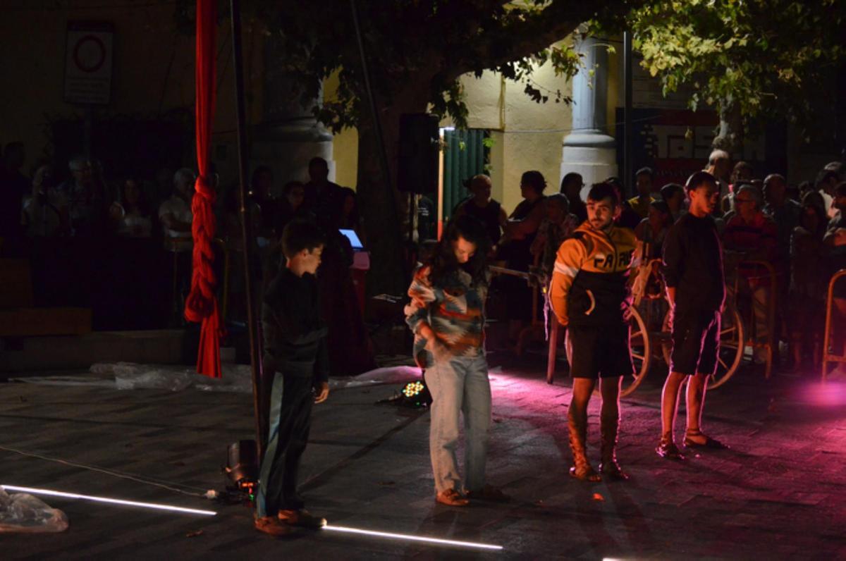 GALERÍA / El espectáculo "Prometeo" en Benavente, en imágenes
