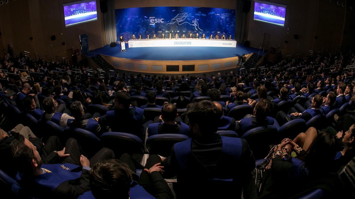 Un momento del evento de Graduación de la Promoción de Máster y Postgrado 2022.