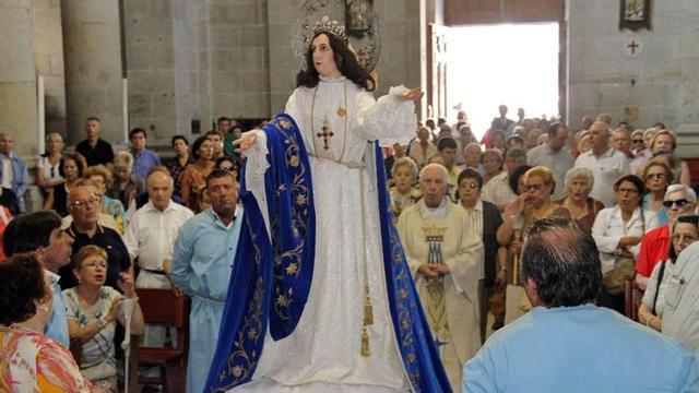 Procesión de la Virgen de la Asunción, patrona de Vigo.
