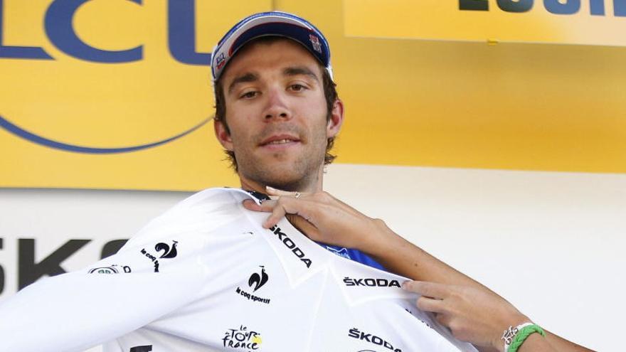 Thibaut Pinot en una imagen de archivo.