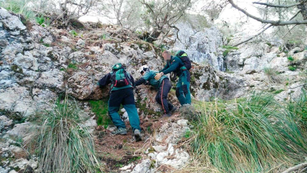 Rescatan al menor perdido en el Castell d'Alaró